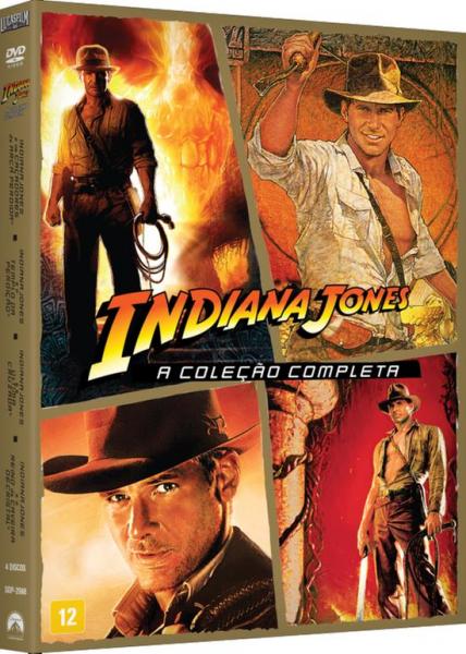 DVD Indiana Jones - a Colecao Completa (4 DVDs) - 952988