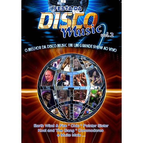 Tudo sobre 'DVD Internacional Diversos - Festa da Disco Music VOL. 2'