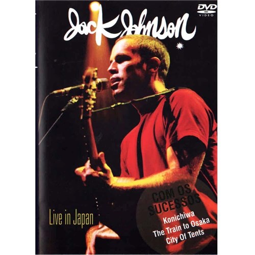 Dvd Jack Johnson - Live In Japão