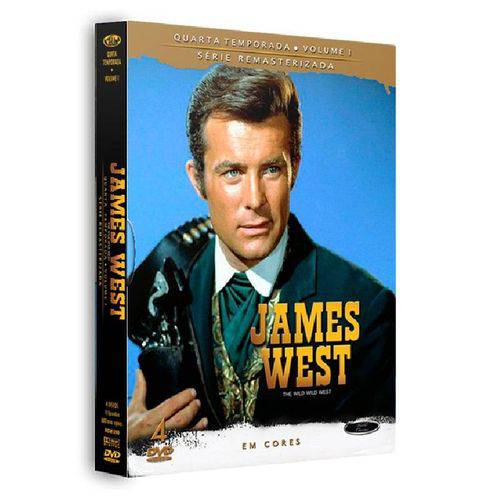 DVD James West - 4ª Temporada Vol.1