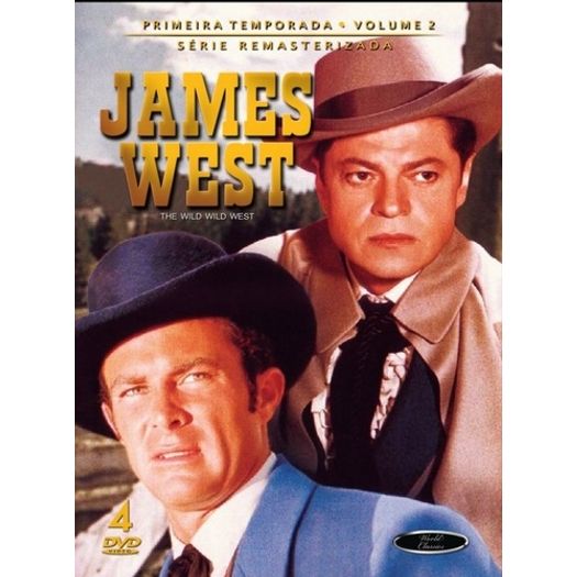 DVD James West - Primeira Temporada Volume 2 (4 DVDs)