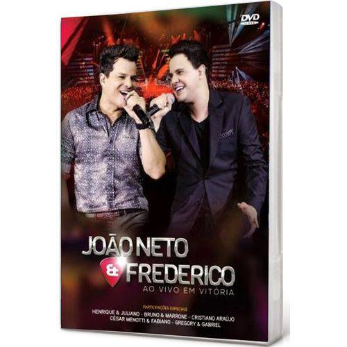 DVD João Neto e Frederico ao Vivo em Vitoria Original