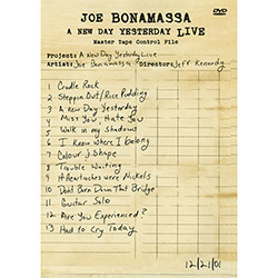 DVD Joe Bonamassa - a New Day Yesterday Live