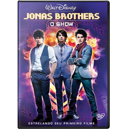 DVD Jonas Brothers: o Show 2D