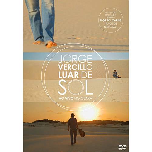 DVD - Jorge Vercillo - Luar de Sol - ao Vivo no Ceará