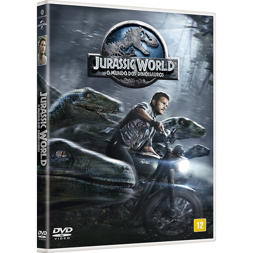 Dvd - Jurassic World: o Mundo dos Dinossauros