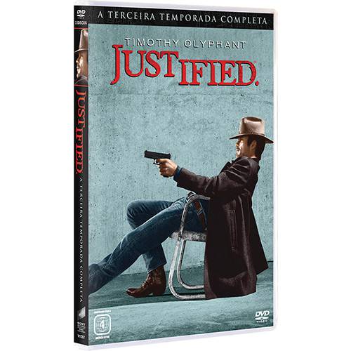 DVD - Justified - 3ª Temporada (3 Discos)