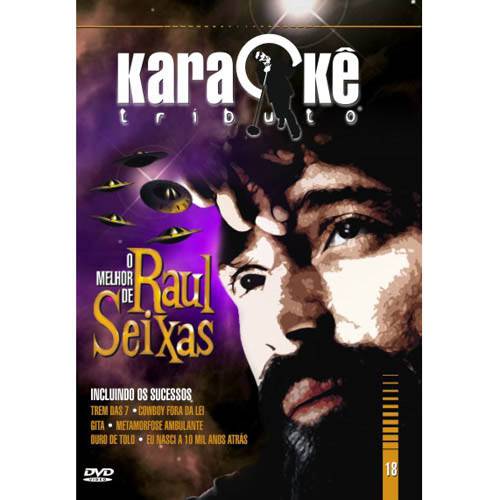 DVD Karaokê Tributo 18 - o Melhor de Raul Seixas