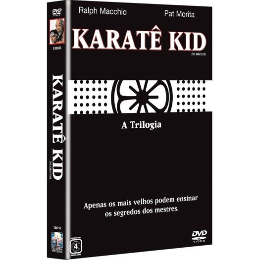 DVD Karatê Kid - a Trilogia (3 DVDs)