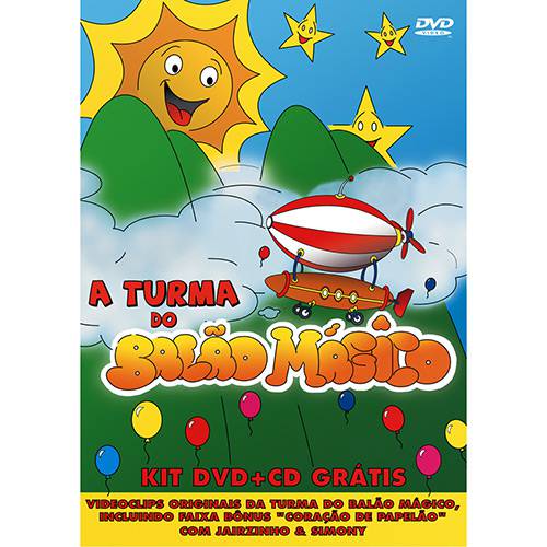 Tudo sobre 'DVD Kit a Turma do Balão Mágico (CD + DVD)'