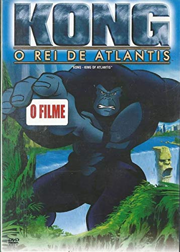 Dvd Kong o Rei de Atlantis - Desenho