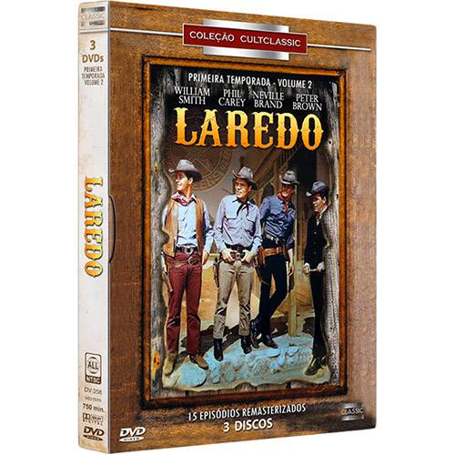 Tudo sobre 'DVD - Laredo: 1ª Temporada - Volume 2 (3 Discos)'