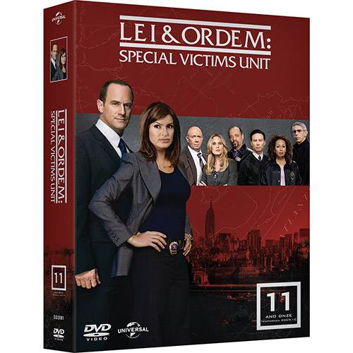 Tudo sobre 'DVD - Lei & Ordem - Special Victims Unit -11ª Temporada (5 Discos)'