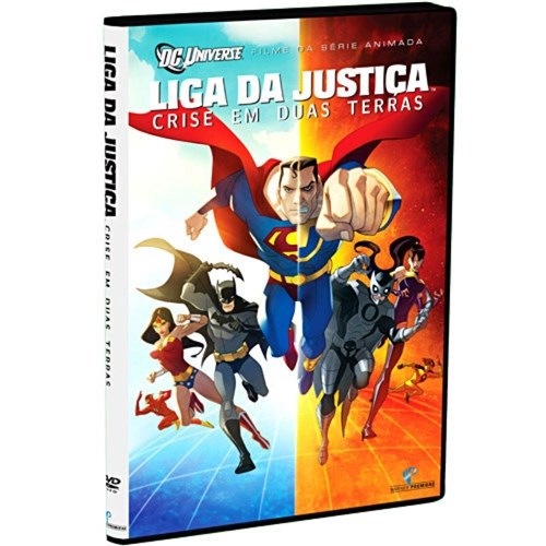 Dvd - Liga da Justiça Crise em Duas Terras