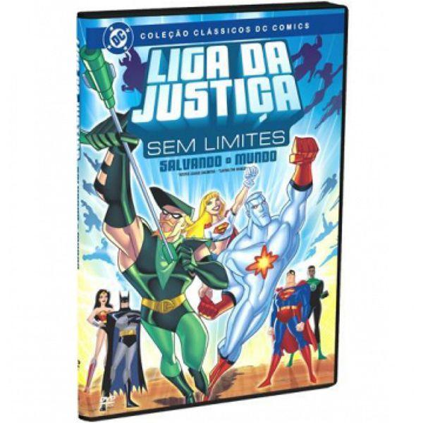DVD - Liga da Justiça: Sem Limites - Salvando o Mundo - Warner Bros.