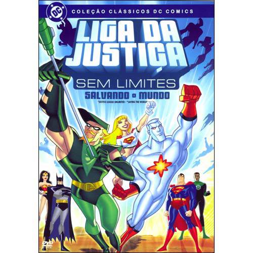 DVD Liga da Justiça - Sem Limites: Salvando o Mundo