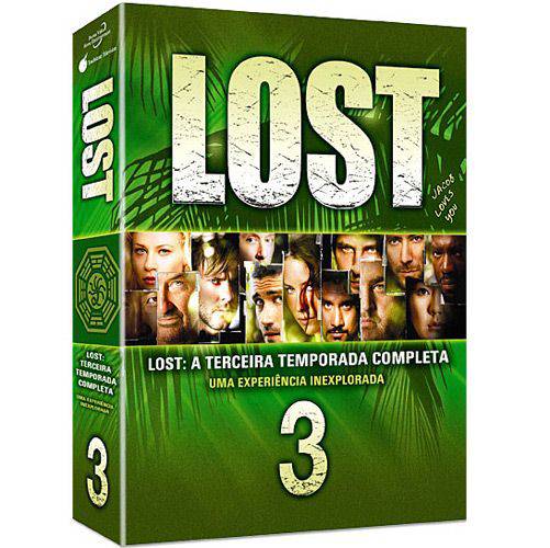 DVD Lost 3ª Temporada (7 DVDs)