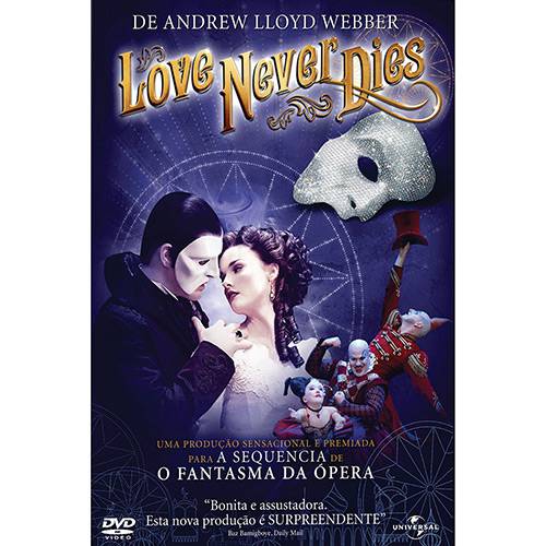 Tudo sobre 'DVD Love Never Dies'