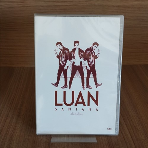 Dvd Luan Santana : Acústico - Lacrado