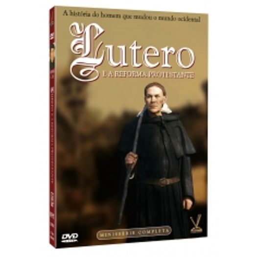 DVD Lutero e a Reforma Protestante - Minissérie Completa (3 DVDs)