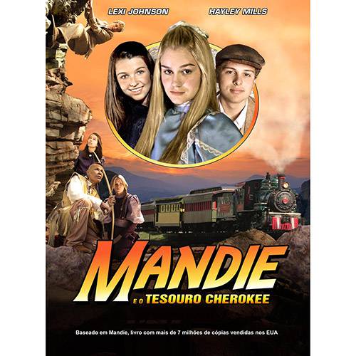 DVD - Mandie - e o Tesouro Cherokee