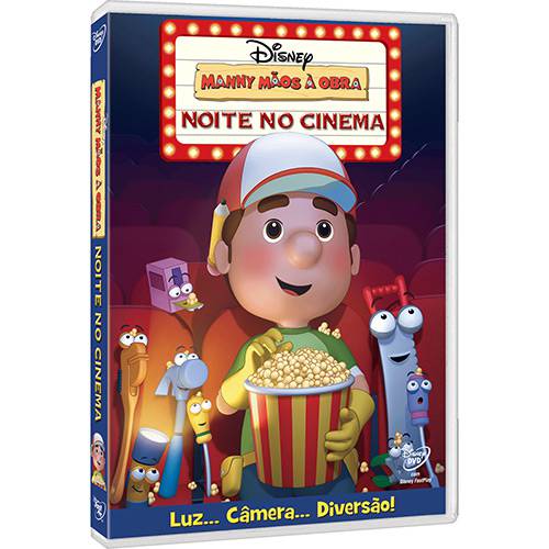 DVD Manny Mãos à Obra - Noite no Cinema