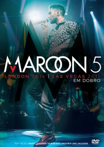 DVD Maroon 5 - em Dobro: London 2014, Las Vegas 2011 - 1