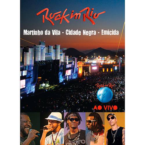 Tudo sobre 'DVD Martinho da Vila, Cidade Negra e Emicida - Rock In Rio ao Vivo'