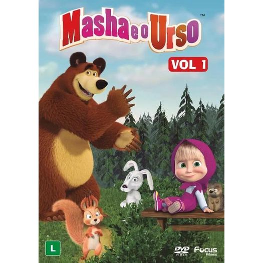 DVD Masha e o Urso Vol 1