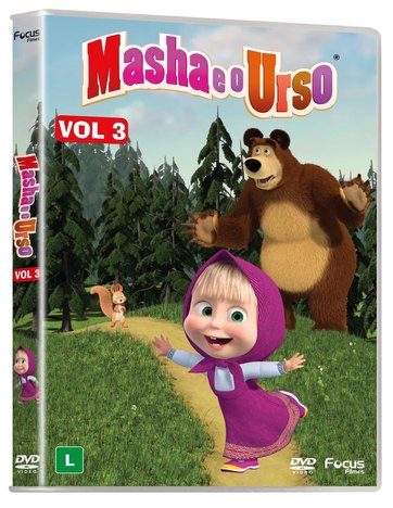 Dvd Masha e o Urso Vol 3