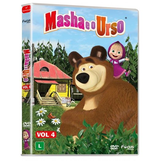 DVD Masha e o Urso Vol 4