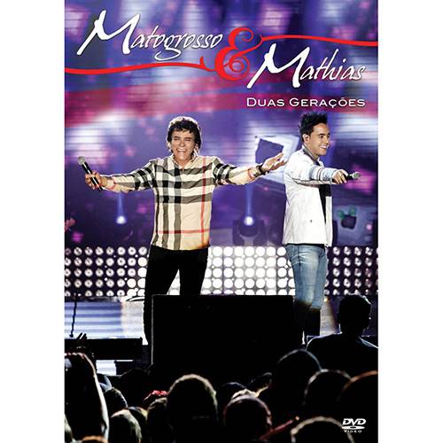 DVD - Matogrosso e Mathias - Duas Gerações