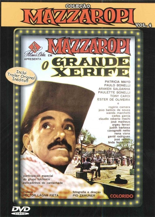 Dvd Mazzaropi em o Grande Xerife