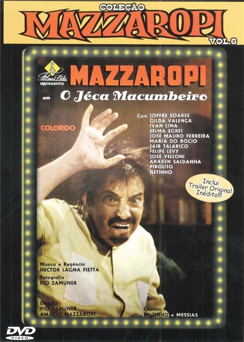 Dvd Mazzaropi em o Jéca Macumbeiro