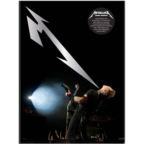 Tudo sobre 'DVD Metallica - Quebec Magnetic (Duplo)'