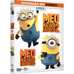 DVD - Meu Malvado Favorito + Meu Malvado Favorito 2 (2 Discos)