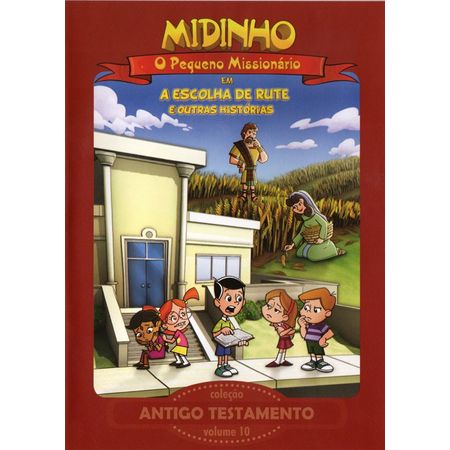 DVD Midinho o Pequeno Missionário AT Volume 10