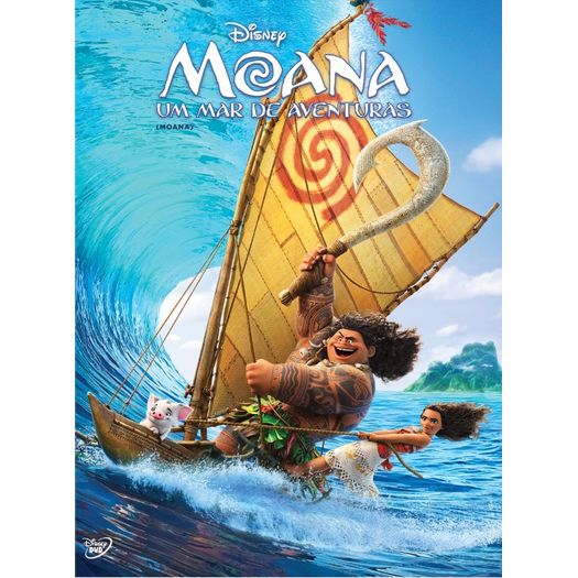 Tudo sobre 'DVD Moana - um Mar de Aventuras'