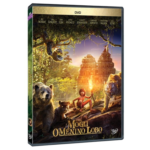 DVD - Mogli: o Menino Lobo (2016) - Disney