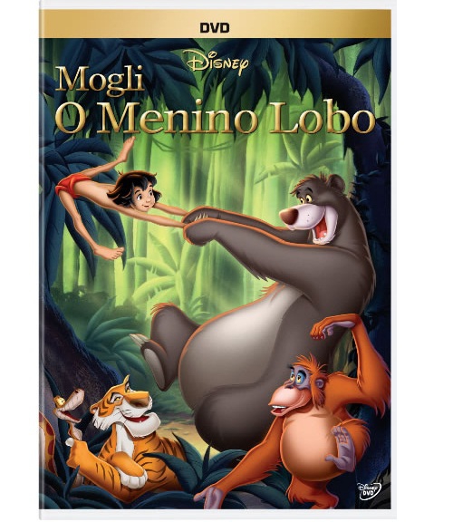 DVD - Mogli, o Menino Lobo - Disney