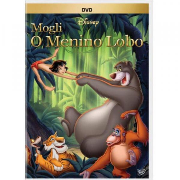 DVD - Mogli: o Menino Lobo - Walt Disney