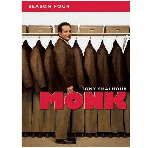 DVD Monk 4ª Temporada (4 DVDs)