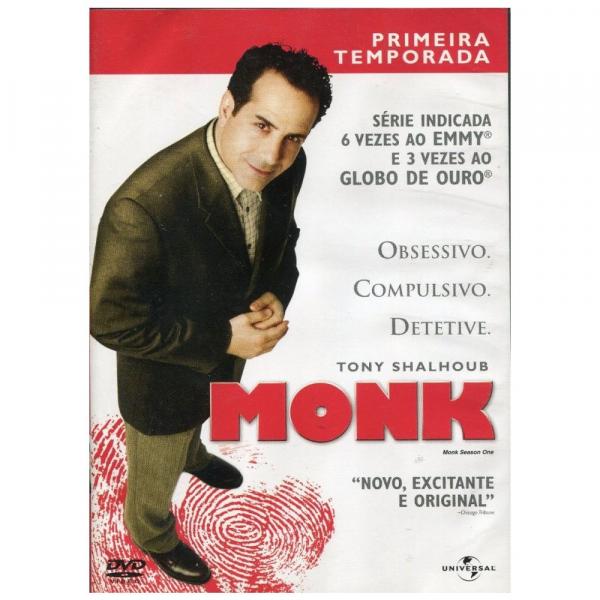 DVD Monk - a 1ª Temporada Completa - Universal