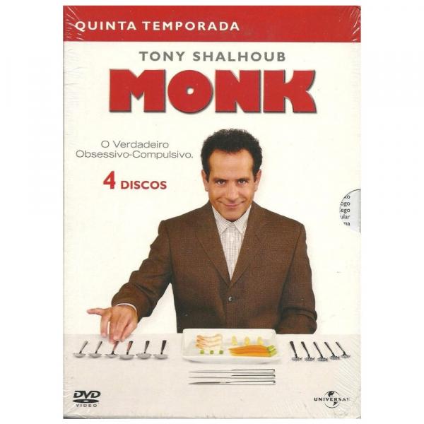 Dvd Monk - a 5ª Temporada Completa - Universal