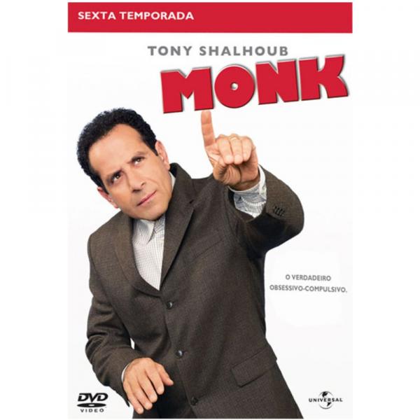 DVD Monk - a 6ª Temporada Completa - Universal