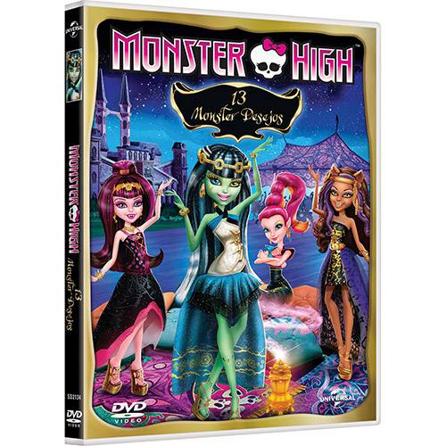 DVD Monster High: 13 Monster Desejos