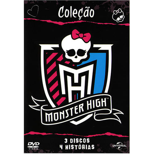 Dvd - Monster High Coleção