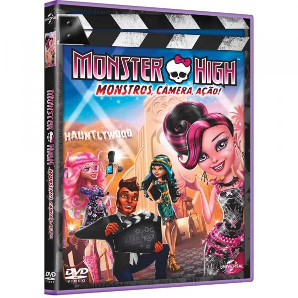 DVD Monster High - Monstros, Câmera, Ação! - 953148
