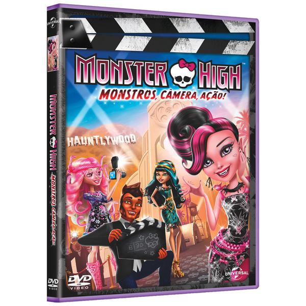 DVD - Monster High - Monstros, Câmera, Ação! - Paramount