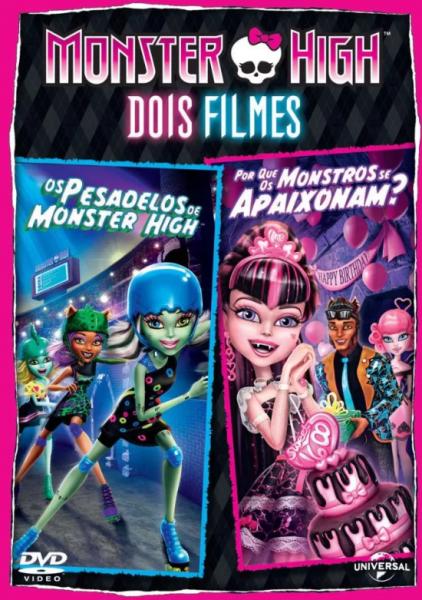 DVD Monster High - os Pesadelos de Monster High + por que os Monstros se Apaixonam - 953148